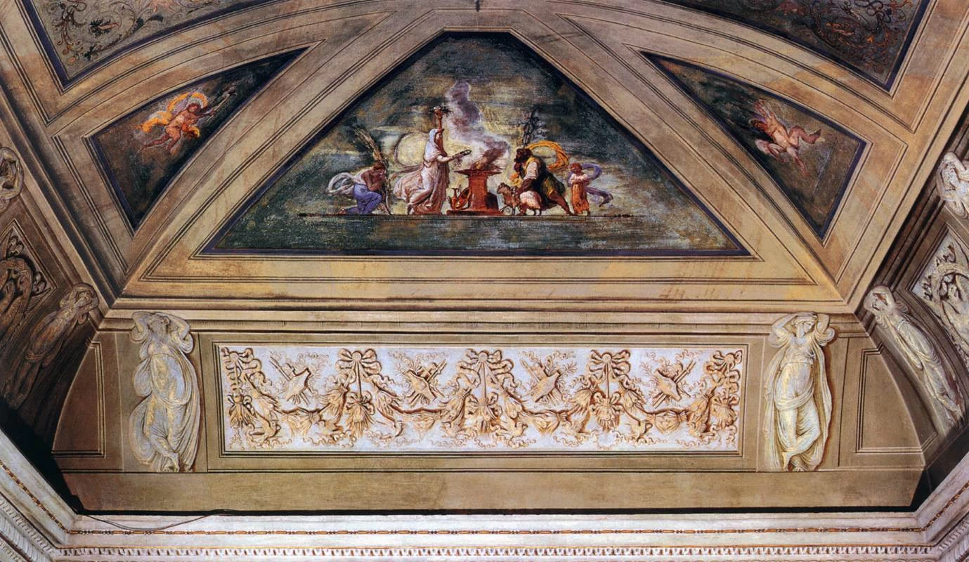 Decorazione di cielo - Museo Correr, Venezia
